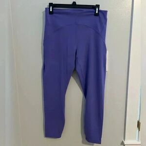 New with tags Lululemon Purple Instill HR Tight 25”